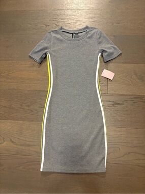 Divided brand gray summer dress sz SM NWT